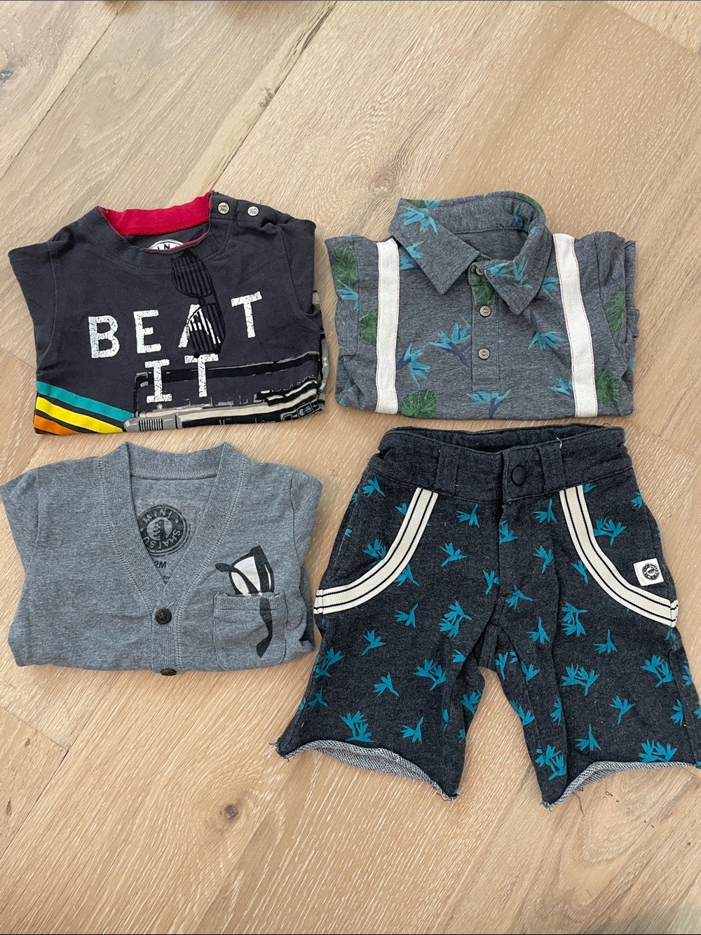 Mini Shatsu Boys Bundle - 12Mo